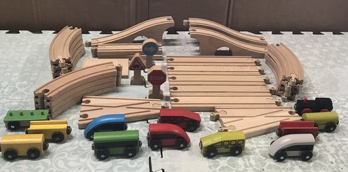 Set trenino legno ikea - legno,