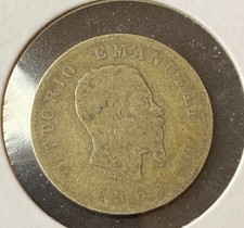1863 Italia Lira 0,8350