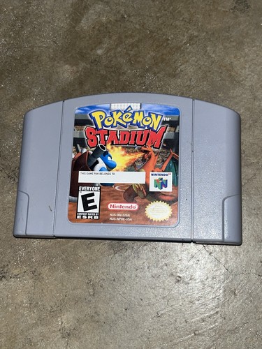 Pokemon stadium nintendo - nintendo, 64