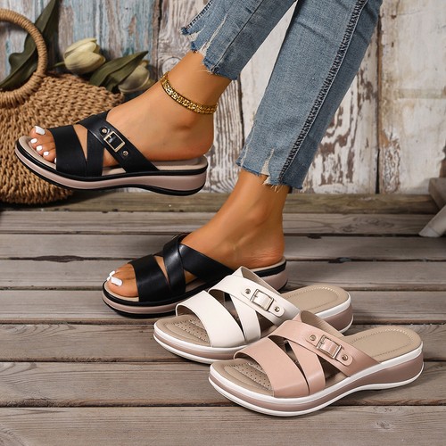 Sandali donna con plateau
