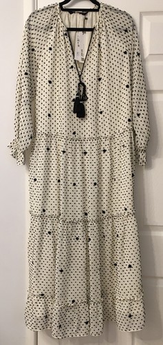 Zara abito plumetis oversize - plumetis, ~