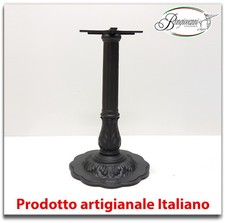 Base in ghisa "G" per tavolo bar pizzeria gelateria pub casa albergo ristorante