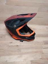 ONeal Casco Moto Scooter Retro Ciclomotore Casco Arancione Nero Taglia M Nuovo