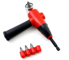 CACCIAVITE GIRAVITE  AD ANGOLO PORTA INSERTI PER TRAPANO E AVVITATORE