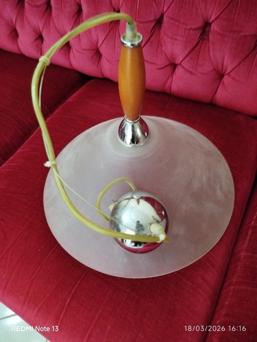 Lampadario vintage coppia - lampadario,