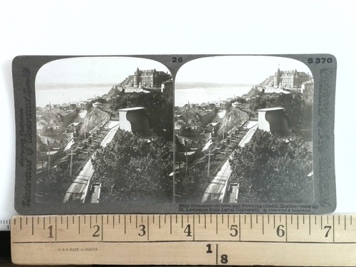 Quebec city stereoview - quebec,