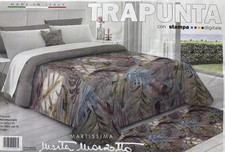 Trapunta invernale Marta Marzotto Jungle  320gr Matrimoniale 100% Made in Italy