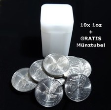 10 PEZZI 1 OZ MEDAGLIA TITANIO