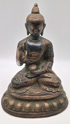 Antica statua buddha - di, in