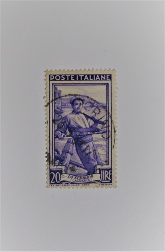 Francobollo italia lavoro - al,