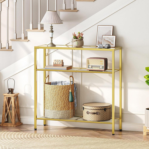 Tavolo consolle oro livelli - consolle,