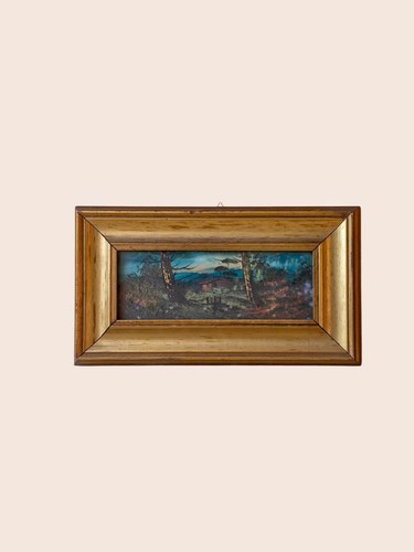 Quadro vintage panoramico - quadro,