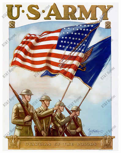 Poster patriottico guardiano - poster,