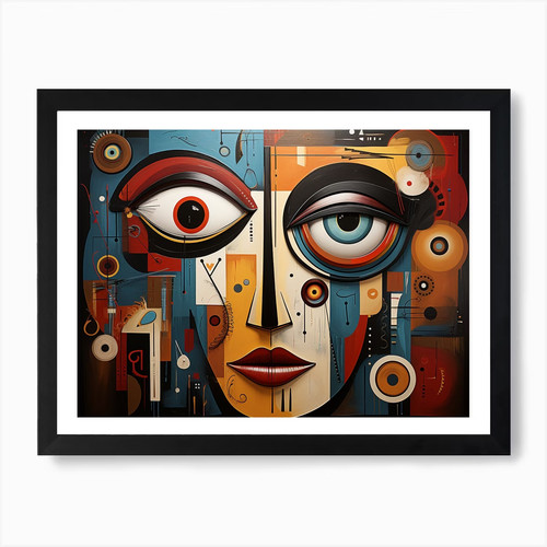 Quadro astratto ispirato - , a