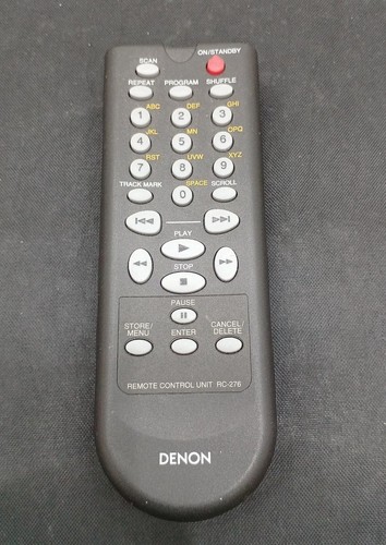 Telecomando denon 276 nero - telecomando,