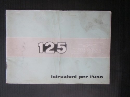 Moto guzzi 125 manuale - 2c,