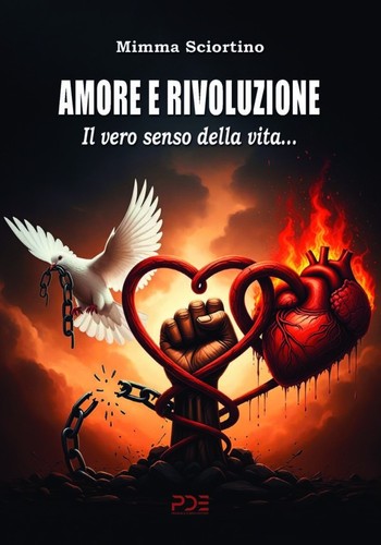 Libro intitolato amore e - intitolato, "amore