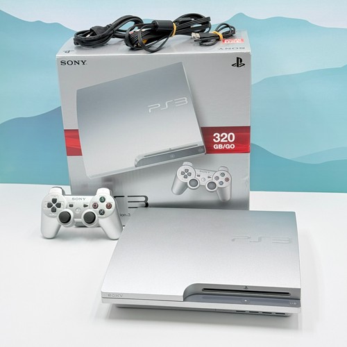 Sony playstation slim - playstation, silver