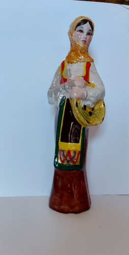 Ceramica sarda bottiglia - ceramica, donna