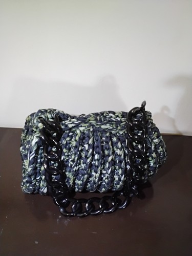Borsa uncinetto artigianale - borsa,