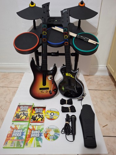 Xbox 360 guitar hero - guitar, world