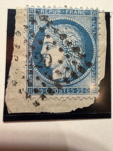 Timbre 20c bleu - 20c,