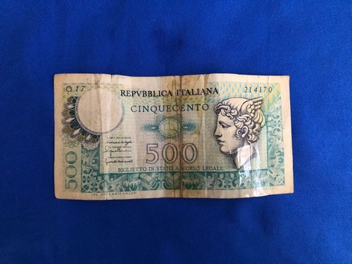 500lire carta - 500lire,