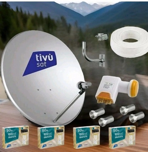 Kit decoder tivùsat - 4, hd