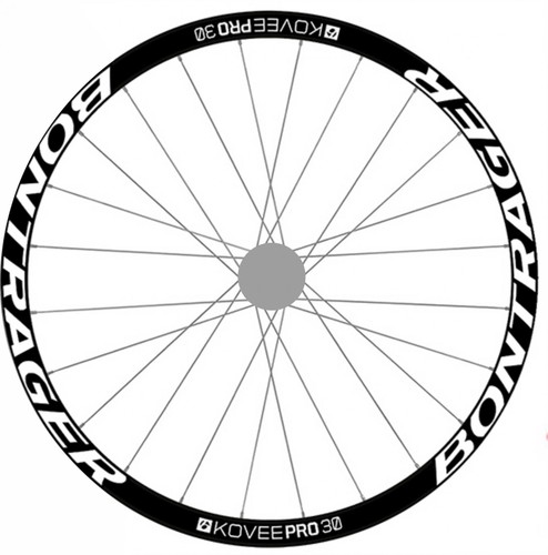 Adesivi ruote bontrager kovee - adesivi,