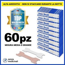60 PEZZI CEROTTI NASALI Better Breath misura media o grande ✅ ALTA ADESIVITÁ ✅