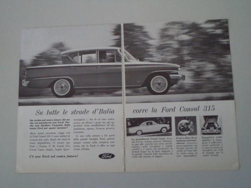 Advertising pubblicità 1962 - advertising,
