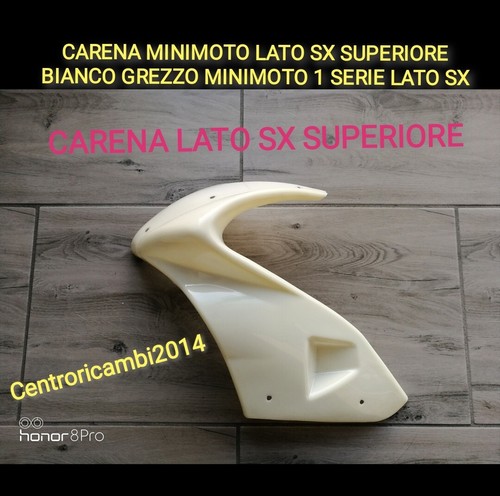 Carena minimoto lato - lato, sx