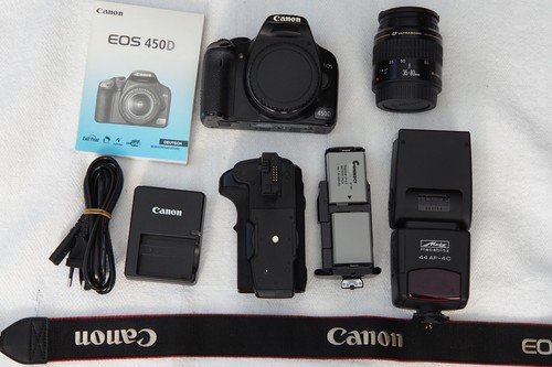 Dslr canon eos 450d 2mp - 450d, 12,2mp