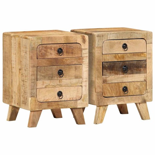 Comodino 37x32x50 legno - 37x32x50, cm