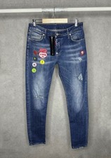 Jeans uomo Dsquared2 blu slim