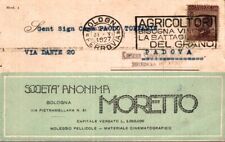 Bologna - materiale cinematografico e pellicole - commerciale F. piccolo spedita