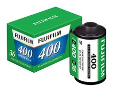 Fujifilm 400 Pellicola 135 35mm Pellicola a Colori 36 Exp. (Stock Regno Unito) Nuovo con scatola 36 esposizione FRESCO