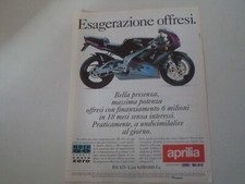 advertising Pubblicità 1993 MOTO APRILIA RS 125 EXTREMA