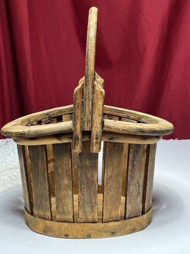 Cesto frutteto ardesia legno