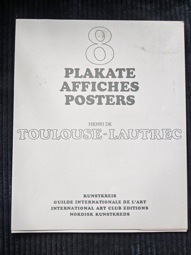 Toulouse lautrec portfolio - lautrec,