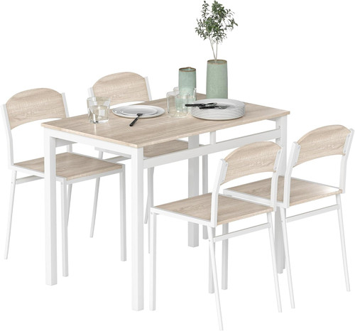 Homcom set pranzo 5 - homcom,