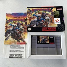 Sunset Riders (Super Nintendo, 1993) SNES Konami CIB completo autentico raro