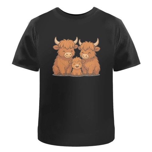 Shirt unisex highland - unisex, cow