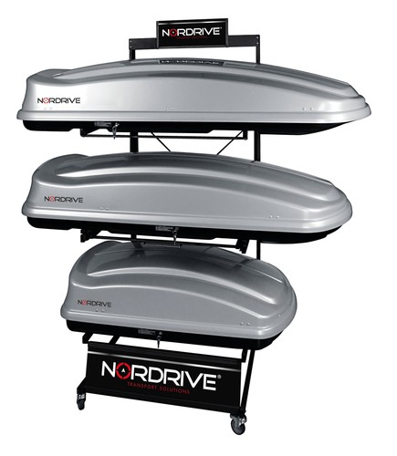 Espositore con ruote per - 3, box