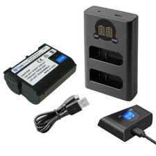 Caricabatteria LCD doppio USB