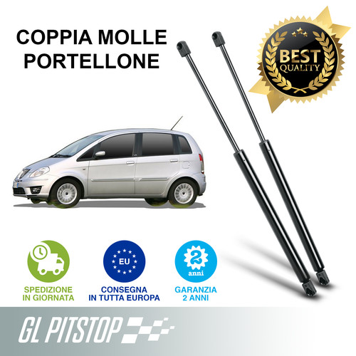 Coppia molle gas - gas, per