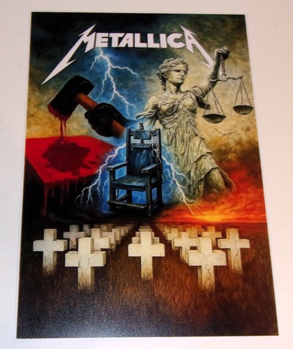Metallica collage poster - metallica,