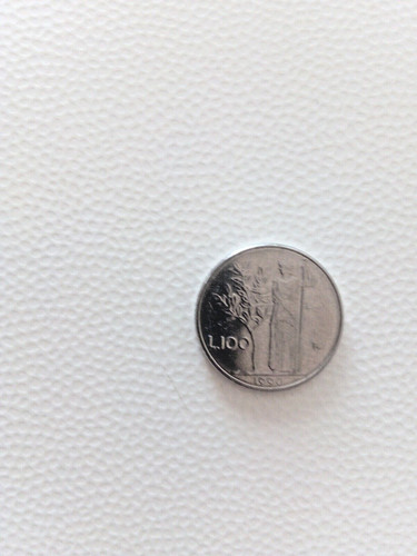 Moneta 100 lire - moneta,