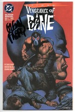 BATMAN special VENGEANCE OF BANE I 1st original issue DC 1993 signed GLENN FABRY