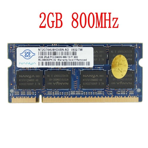 Nanya upgrade 2gb - 2gb, pc2-6400s